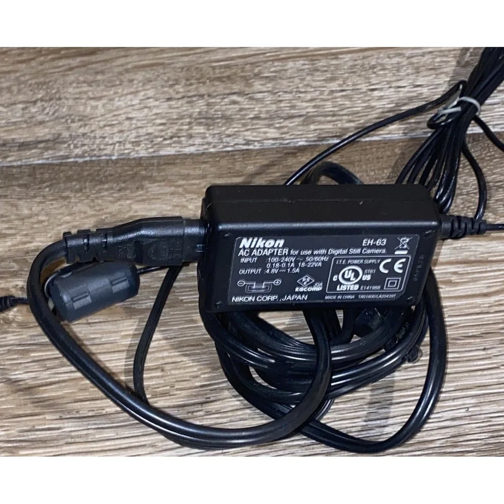 NIKON AC ADAPTER EH-63 for COOLPIX S1,S2,S3,S52 Charger